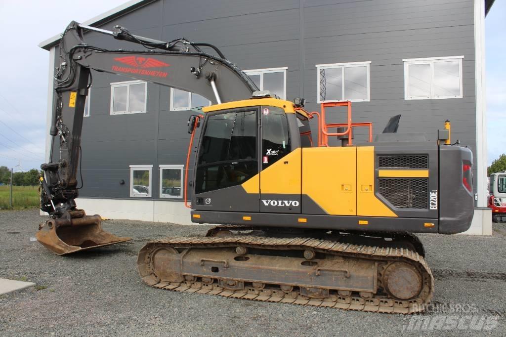 Volvo EC 220 E حفارات زحافة