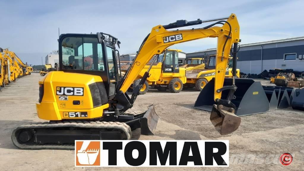 JCB 51 R-1 حفارات صغيرة أقل من 7 طن (حفارات صغيرة)