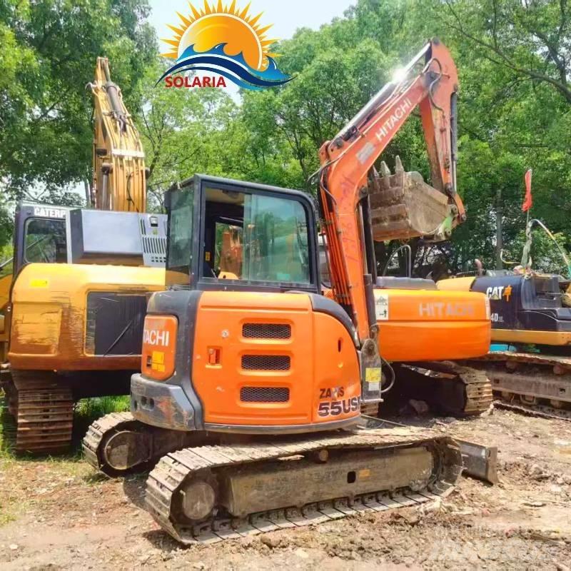 Hitachi ZX 55 حفارات صغيرة أقل من 7 طن (حفارات صغيرة)