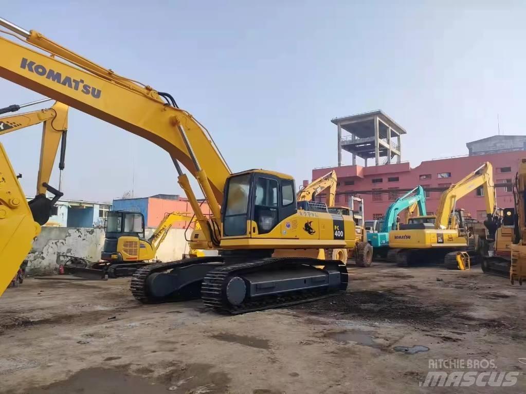 Komatsu PC 400 حفارات زحافة