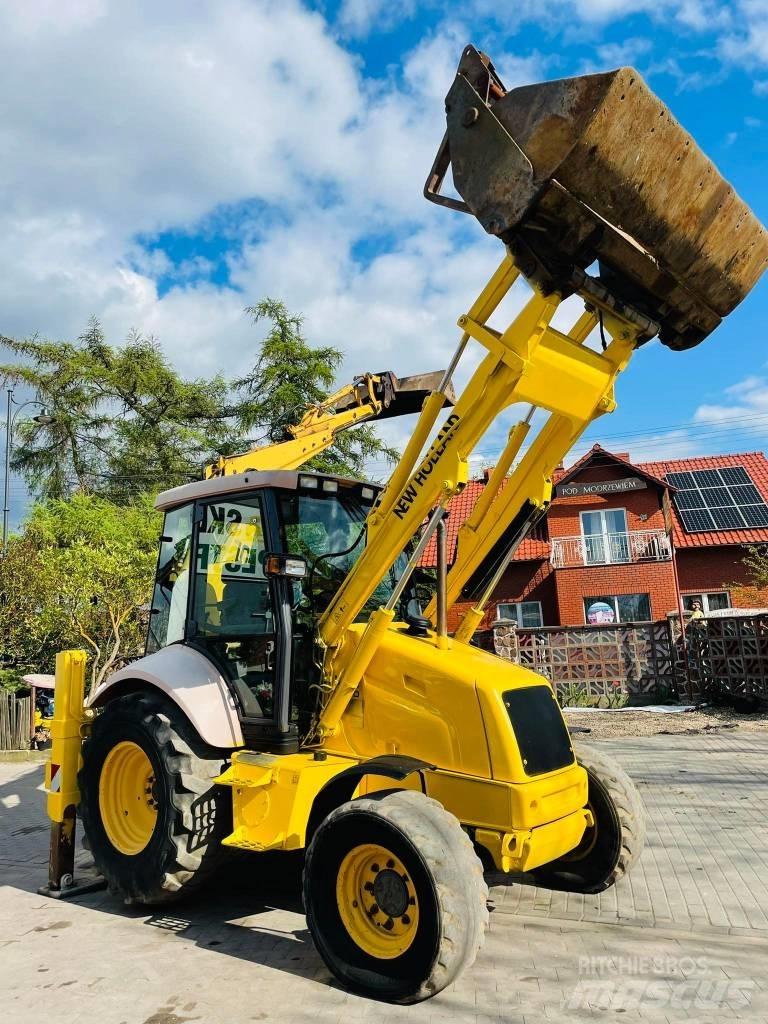 New Holland LB 95 لوادر ذات جرافات عكسية