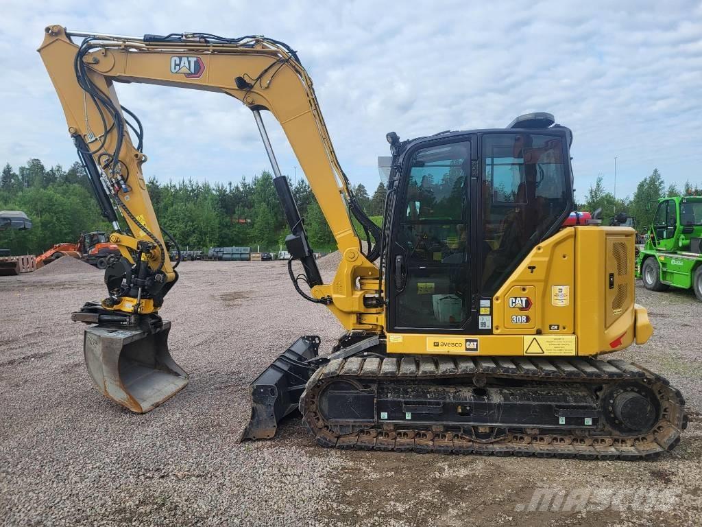 CAT 308CR حفارات وسط 7 طن - 12 طن