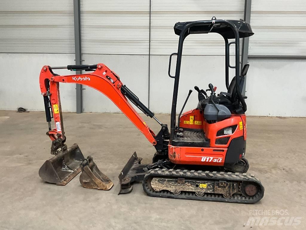 Kubota U 17-3 A حفارات صغيرة أقل من 7 طن (حفارات صغيرة)