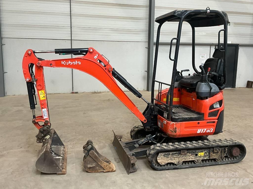 Kubota U 17-3 A حفارات صغيرة أقل من 7 طن (حفارات صغيرة)