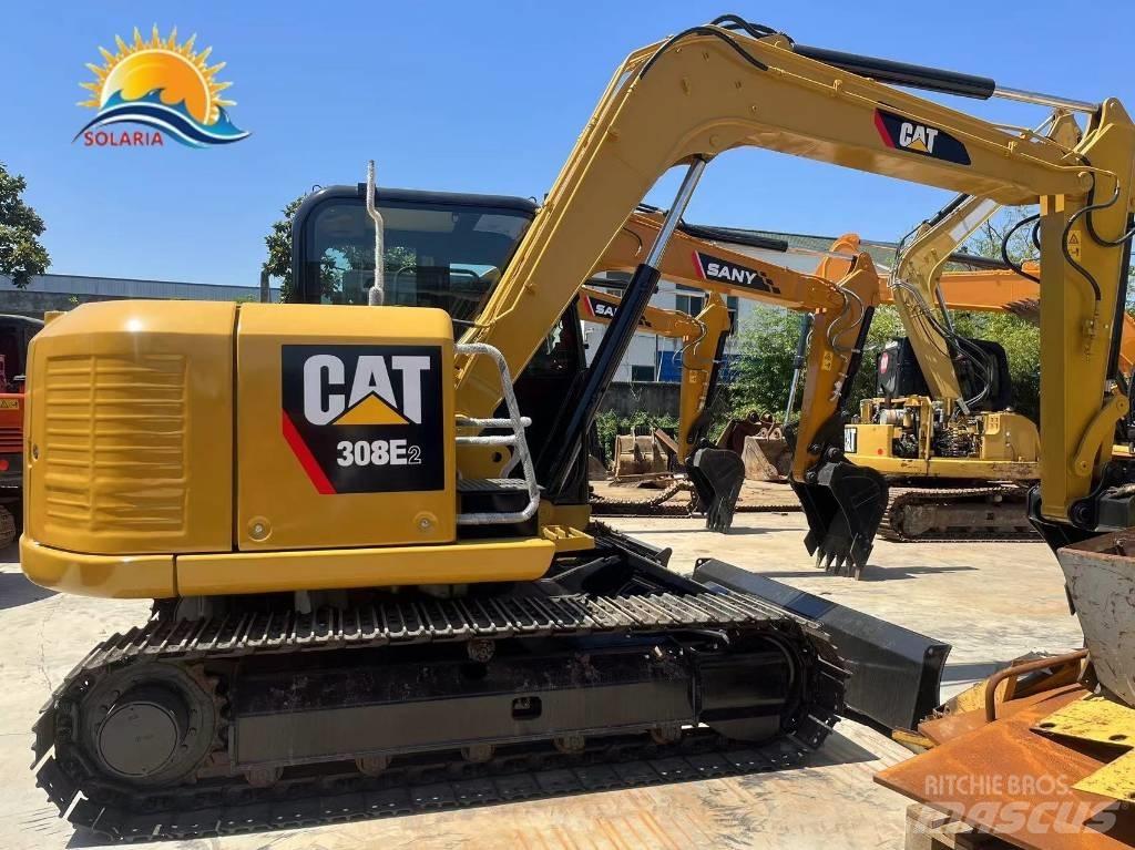 CAT 308 E 2 حفارات زحافة