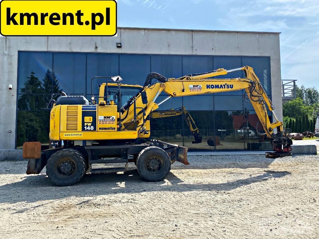 Komatsu PW 148-8 حفارات بعجل