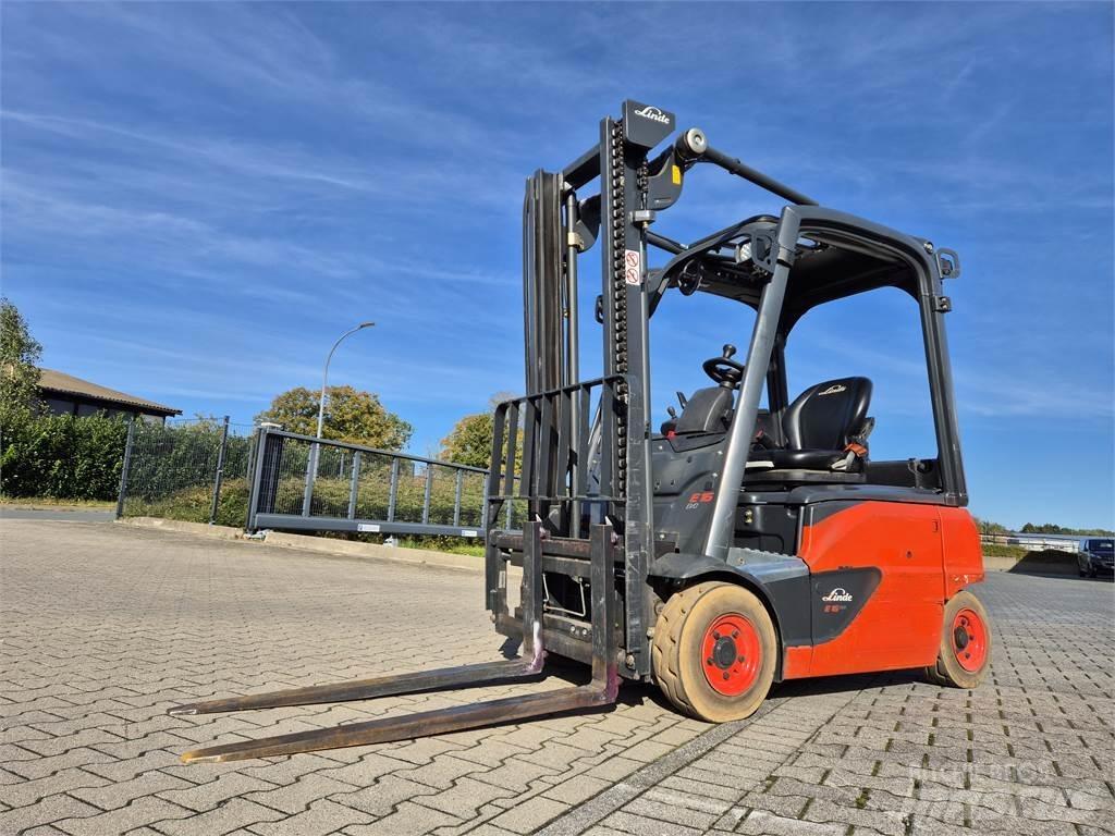 Linde E16P-02 شاحنات ذات رافعات شوكية تعمل بالكهرباء