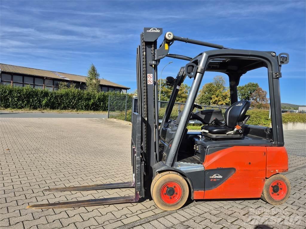 Linde E16P-02 شاحنات ذات رافعات شوكية تعمل بالكهرباء