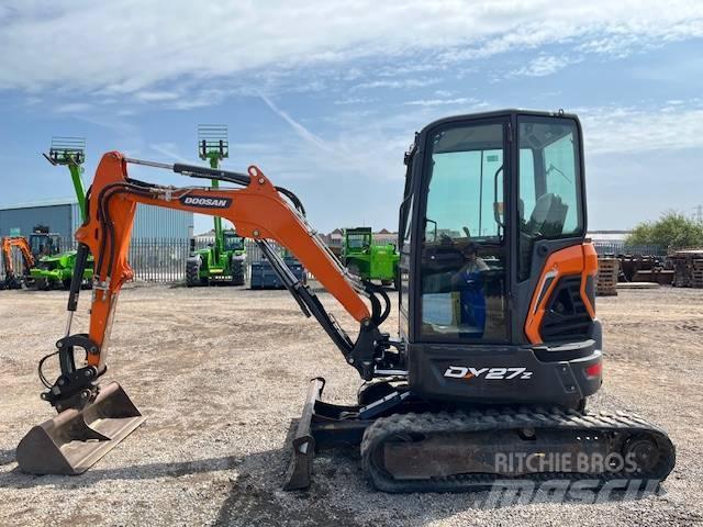 Doosan DX 27 Z حفارات صغيرة أقل من 7 طن (حفارات صغيرة)