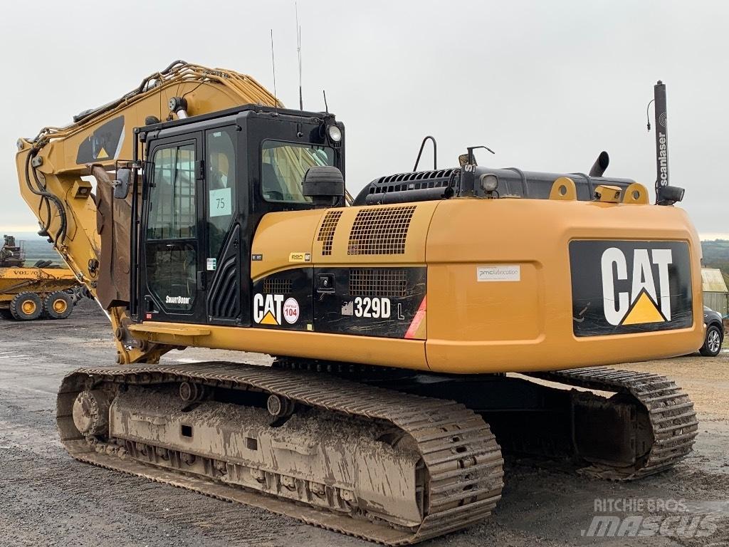 CAT 329 D حفارات زحافة