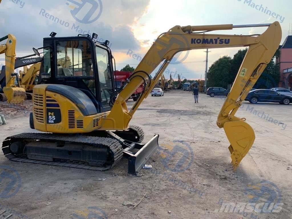 Komatsu PC 55 MR حفارات صغيرة أقل من 7 طن (حفارات صغيرة)