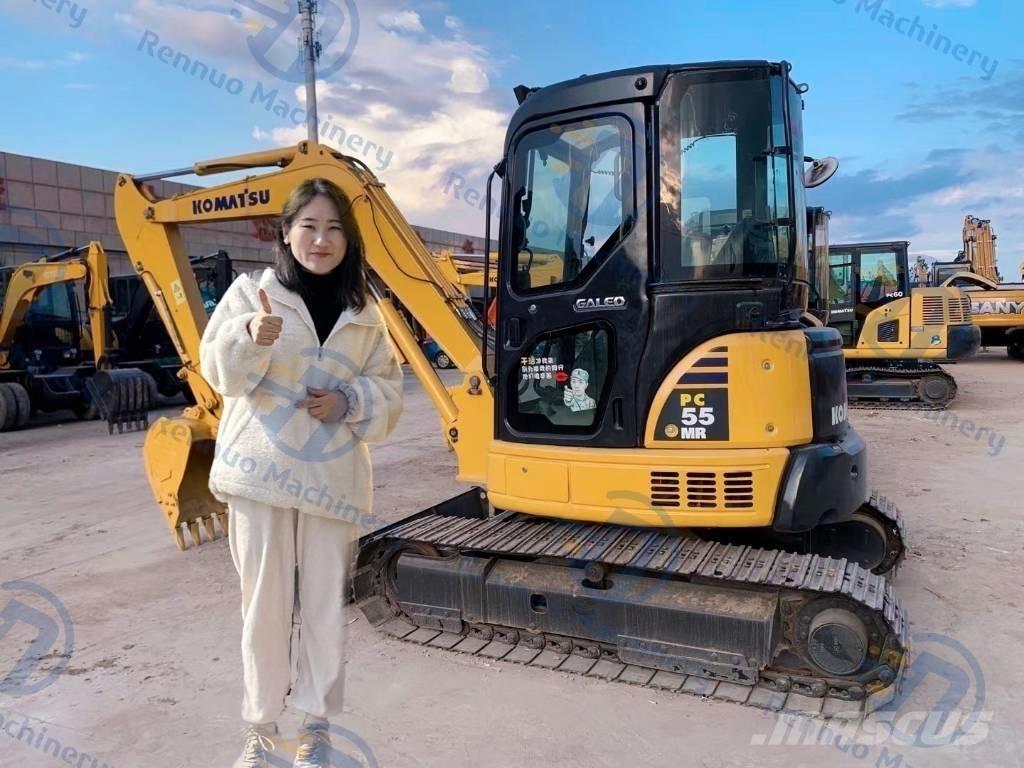 Komatsu PC 55 MR حفارات صغيرة أقل من 7 طن (حفارات صغيرة)