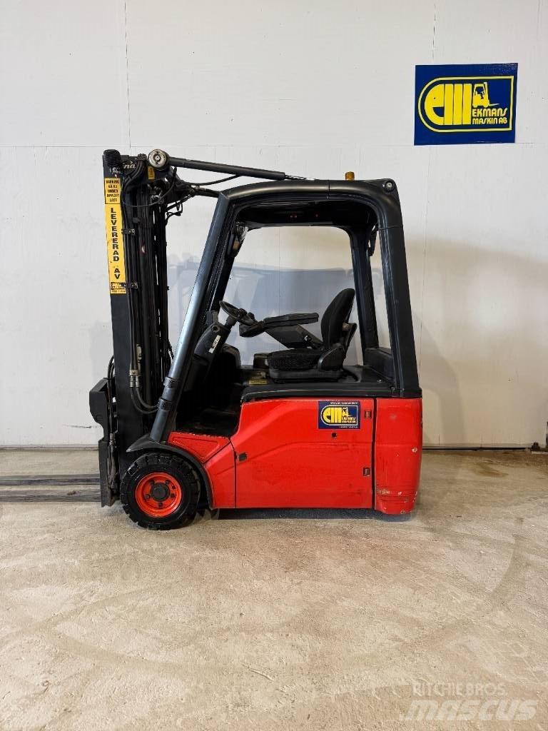Linde truck E 16-01 شاحنات ذات رافعات شوكية تعمل بالكهرباء