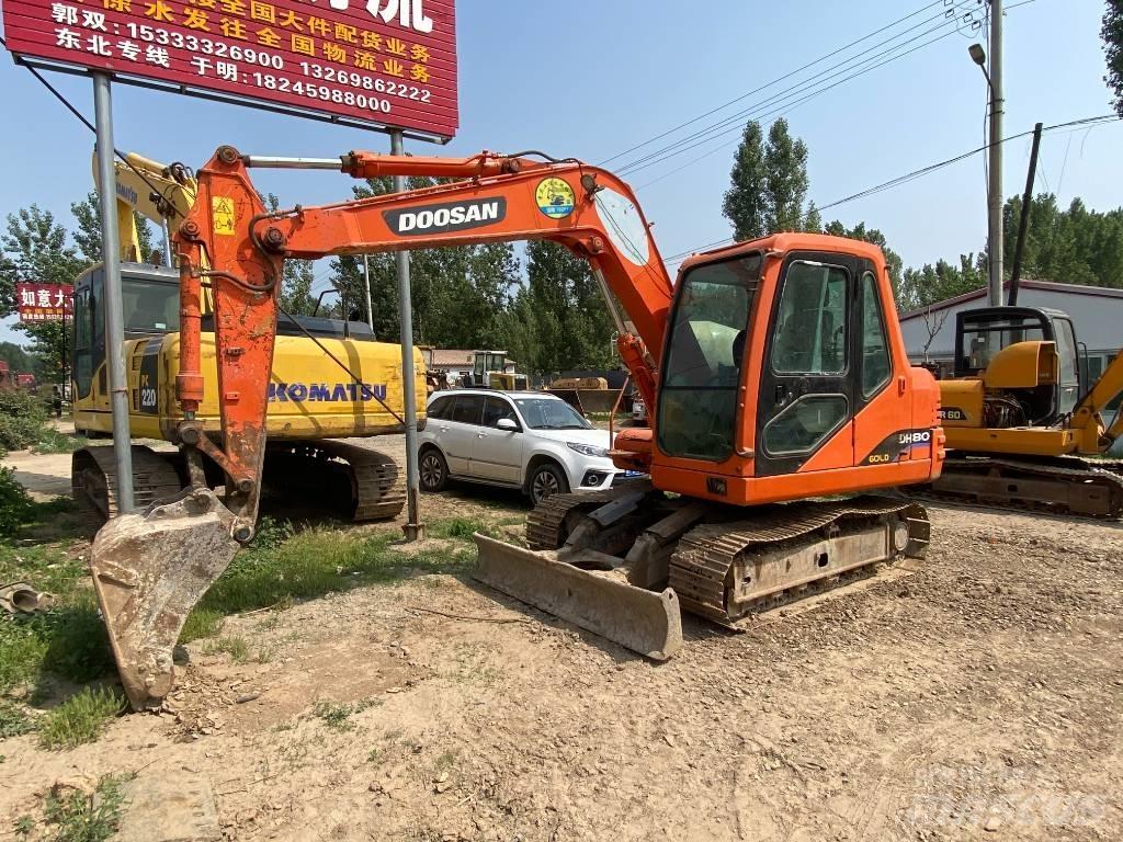 Doosan DH80 حفارات صغيرة أقل من 7 طن (حفارات صغيرة)