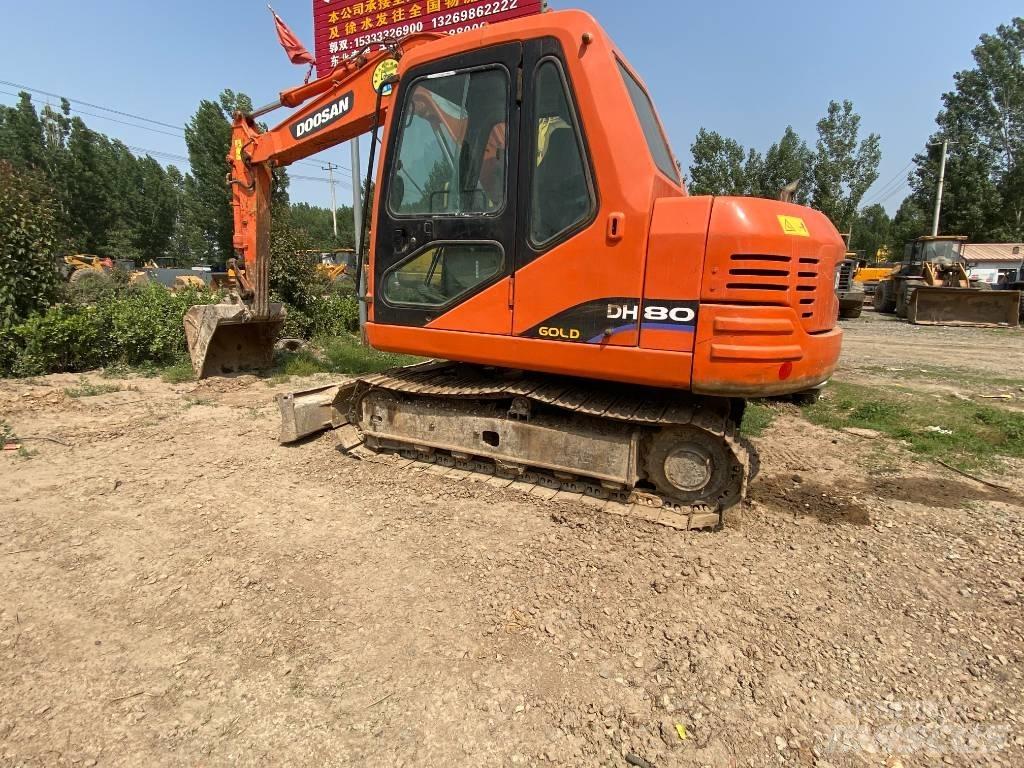 Doosan DH80 حفارات صغيرة أقل من 7 طن (حفارات صغيرة)