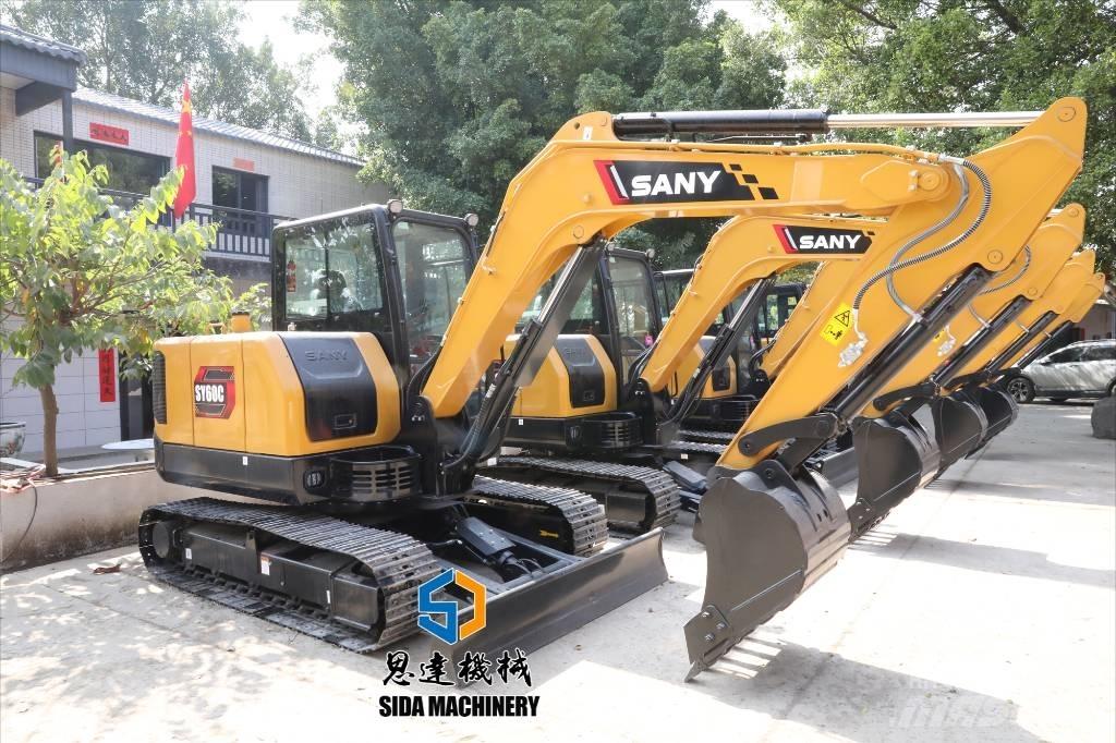 Sany SY 60 C حفارات صغيرة أقل من 7 طن (حفارات صغيرة)