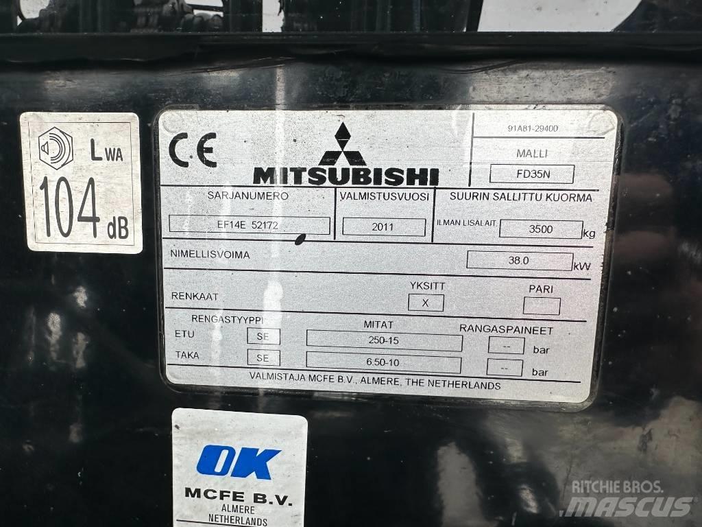 Mitsubishi FD 35 N شاحنات الديزل