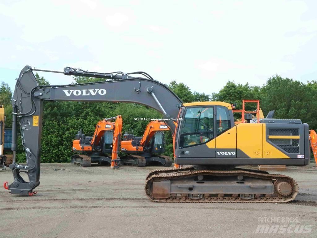 Volvo EC 250 E NL حفارات زحافة