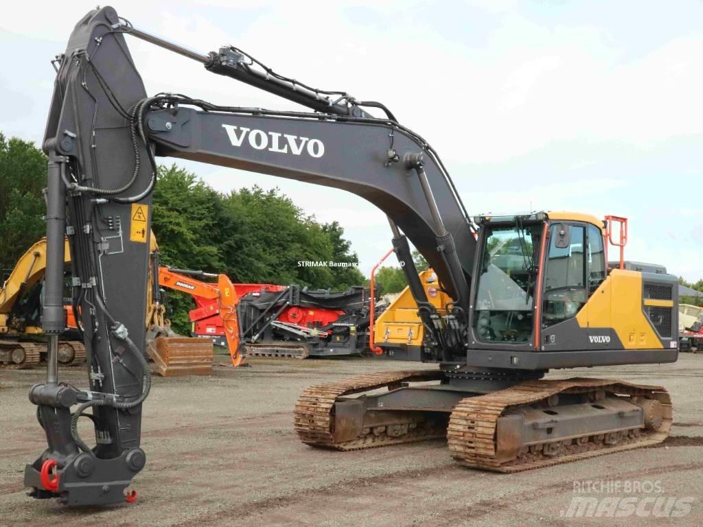 Volvo EC 250 E NL حفارات زحافة
