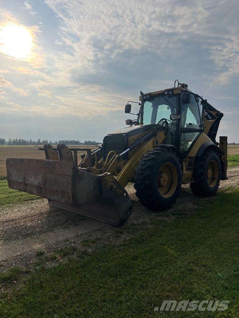 CAT 434 E لوادر ذات جرافات عكسية