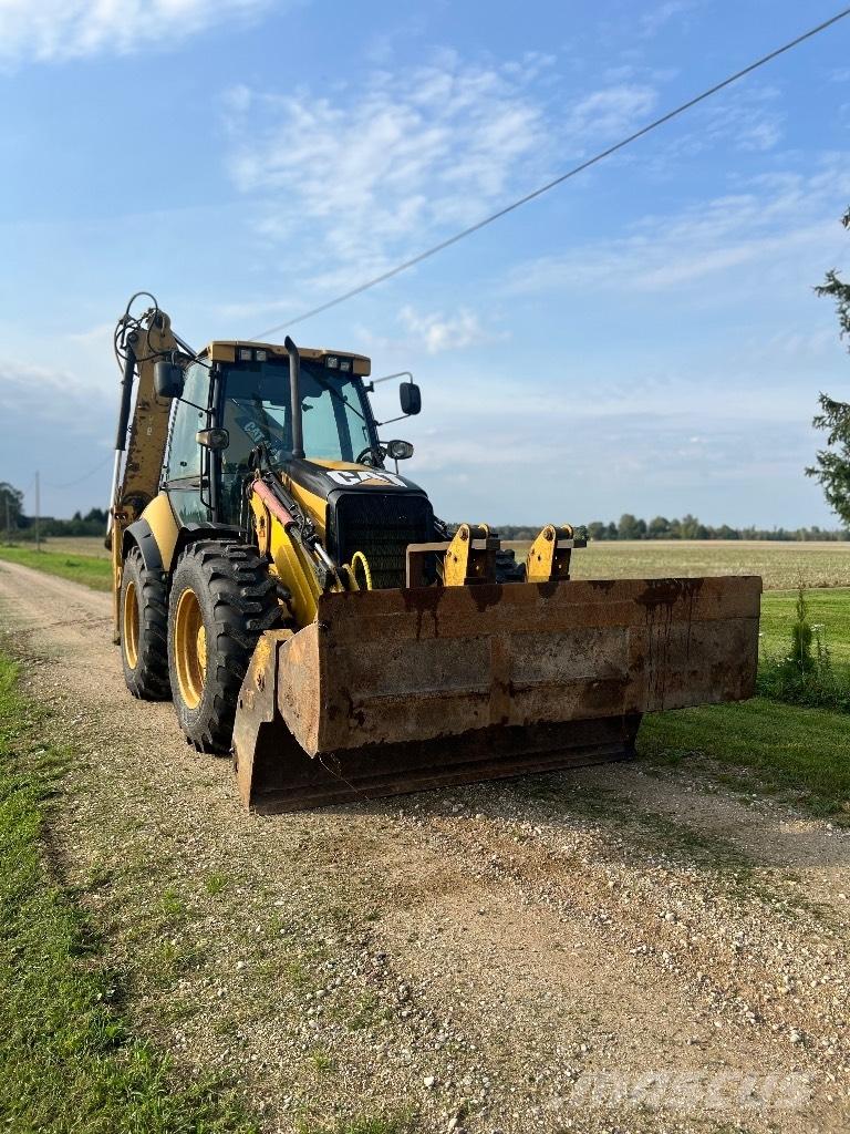 CAT 434 E لوادر ذات جرافات عكسية