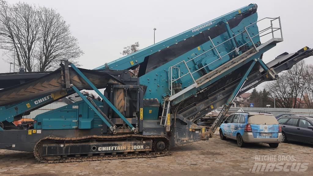 PowerScreen 2100 أجهزة فحص متنقلة