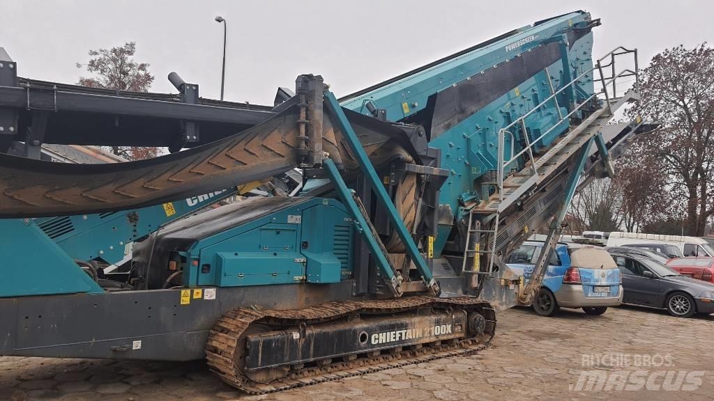 PowerScreen 2100 أجهزة فحص متنقلة