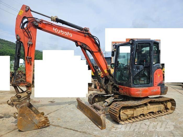 Kubota KX 57 حفارات صغيرة أقل من 7 طن (حفارات صغيرة)