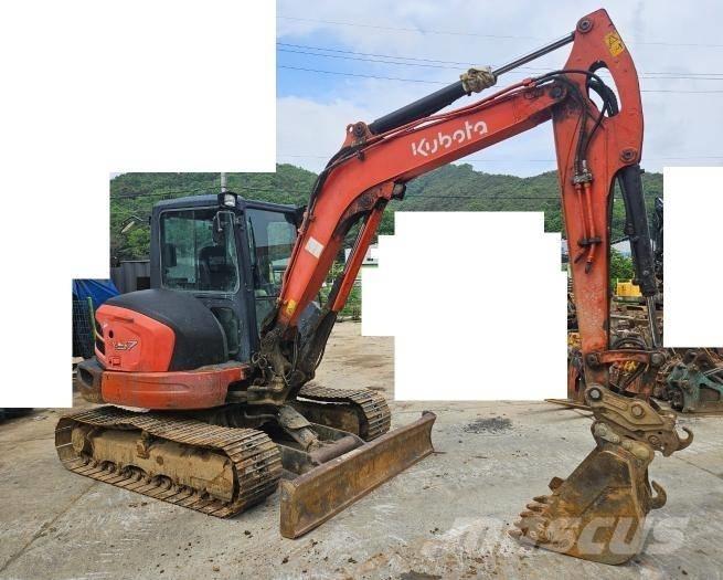 Kubota KX 57 حفارات صغيرة أقل من 7 طن (حفارات صغيرة)