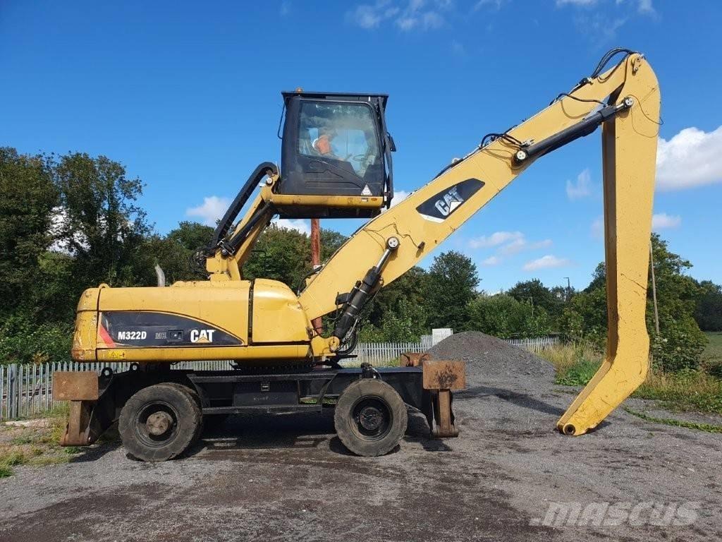 CAT M 322 D MH مناولات المخلفات / مناولات صناعية