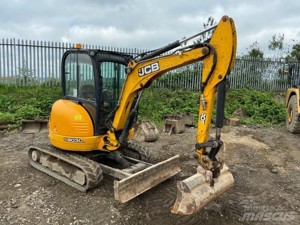 JCB 8030 ZTS حفارات صغيرة أقل من 7 طن (حفارات صغيرة)