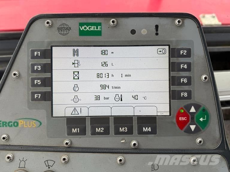 Vögele super 1800-2 معدات السفلتة
