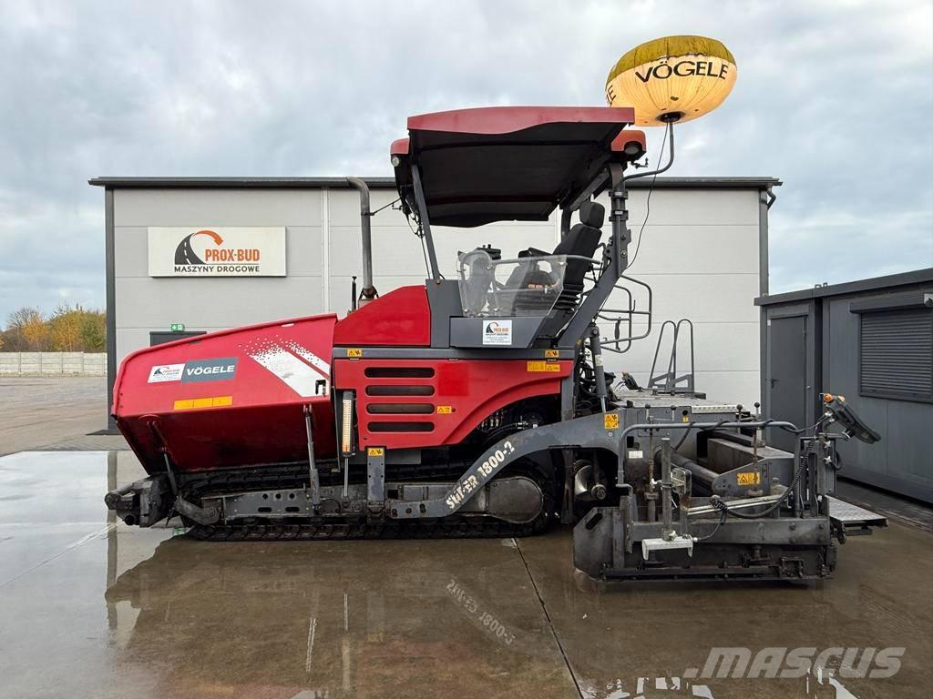 Vögele super 1800-2 معدات السفلتة