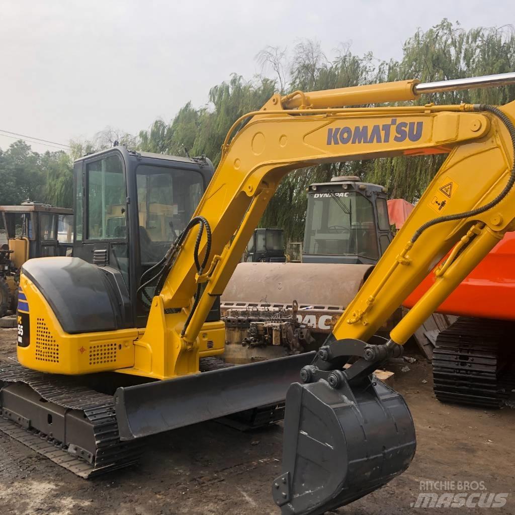 Komatsu PC 55 MR حفارات صغيرة أقل من 7 طن (حفارات صغيرة)
