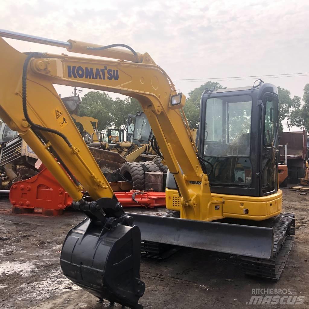Komatsu PC 55 MR حفارات صغيرة أقل من 7 طن (حفارات صغيرة)