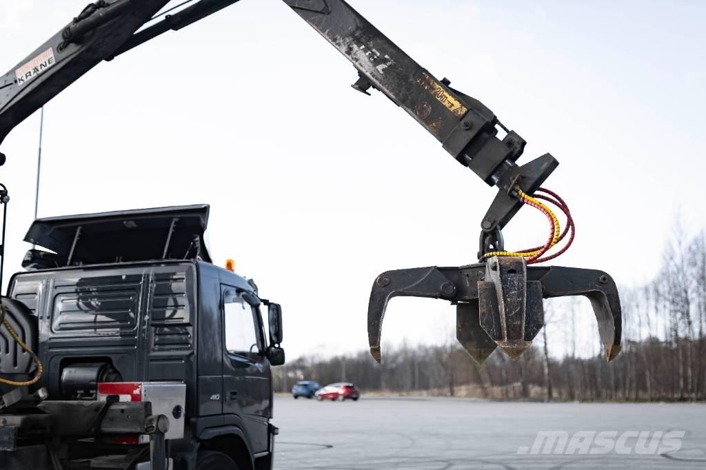 Volvo FM 410 شاحنات الرافعات الخطافية