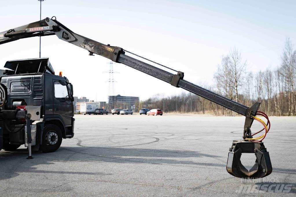Volvo FM 410 شاحنات الرافعات الخطافية