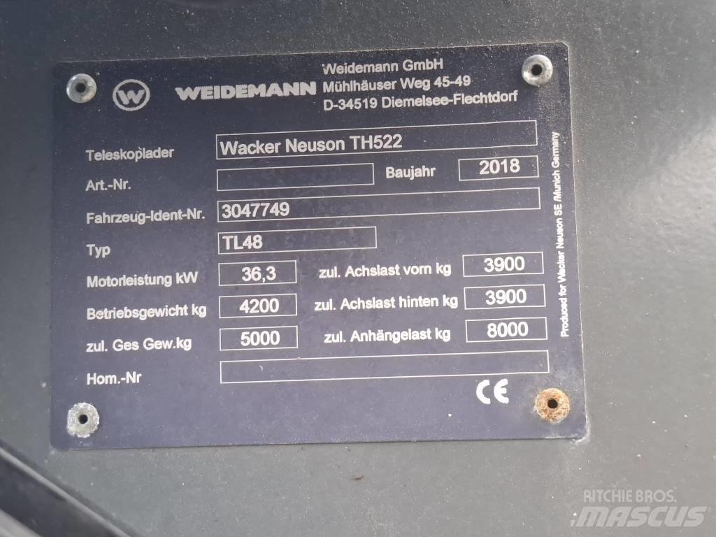 Wacker Neuson TH 522 مناولات متداخلة