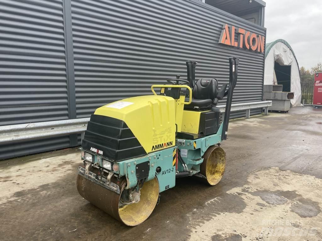 Ammann AV 12-2 مداحل ثنائية الاسطوانة