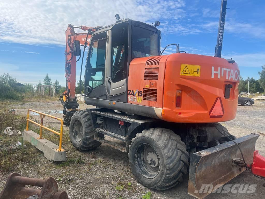 Hitachi ZX 145 W-3 حفارات بعجل