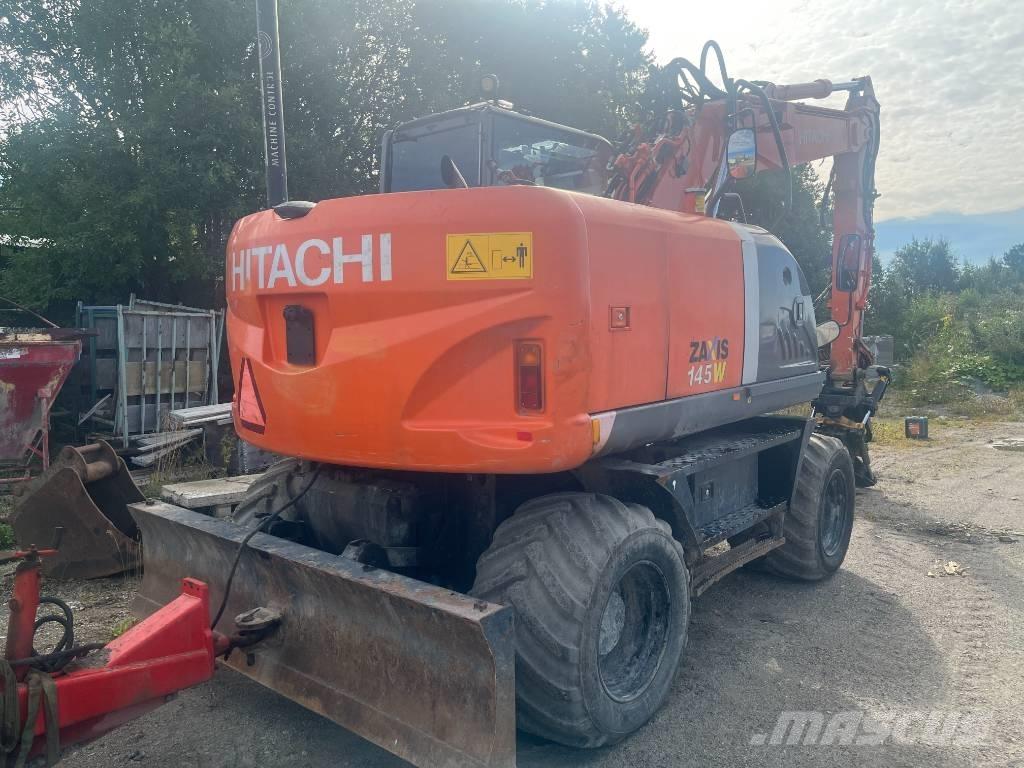 Hitachi ZX 145 W-3 حفارات بعجل