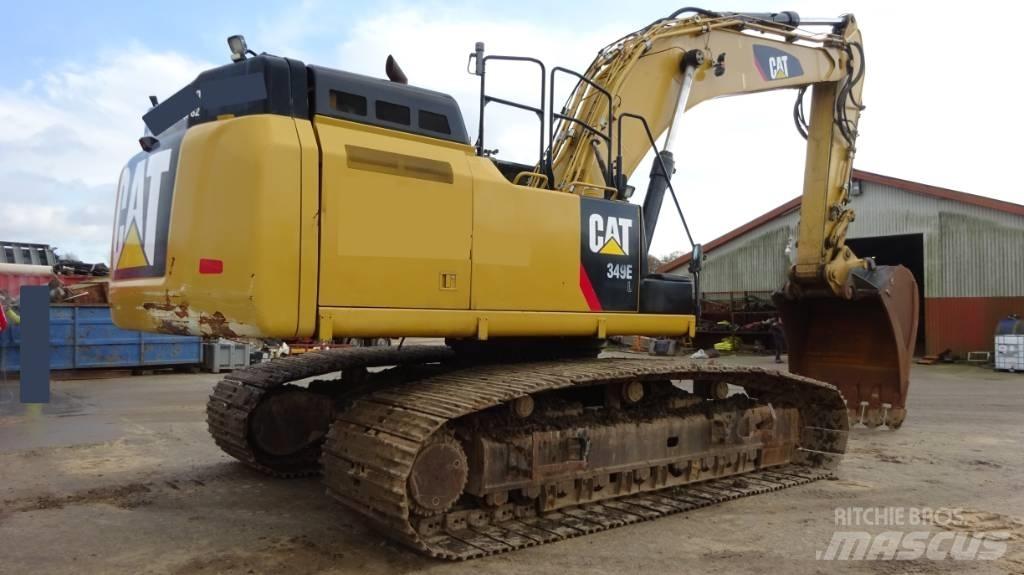 CAT 349 EL حفارات زحافة