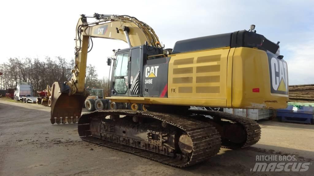 CAT 349 EL حفارات زحافة