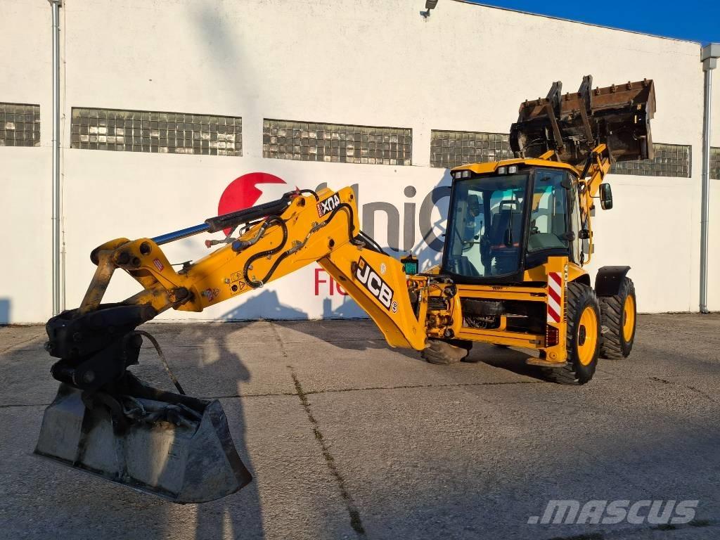 JCB 4 CX Pro لوادر ذات جرافات عكسية