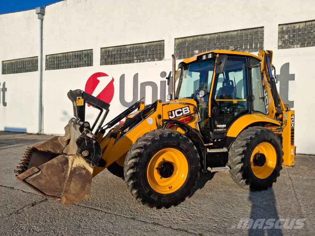 JCB 4 CX Pro لوادر ذات جرافات عكسية