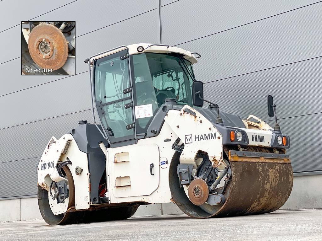 Hamm HD+ 90I VV مداحل ثنائية الاسطوانة