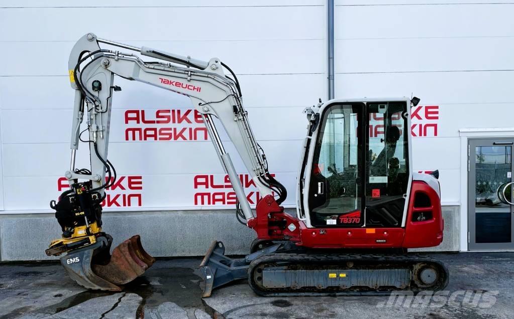 Takeuchi TB 370 حفارات صغيرة أقل من 7 طن (حفارات صغيرة)