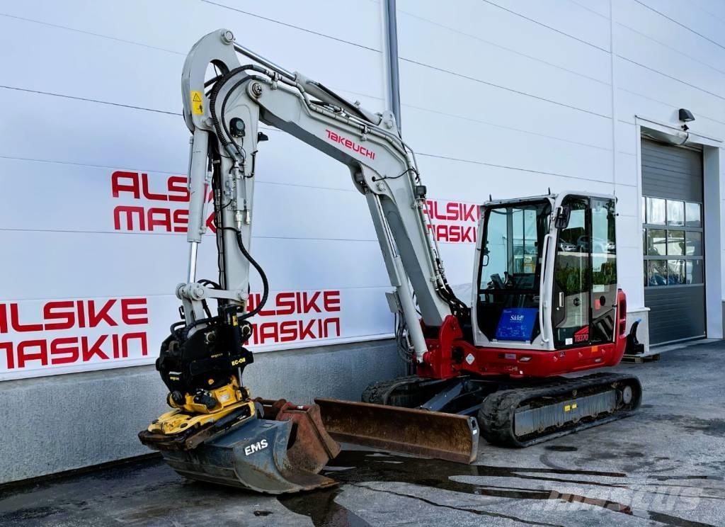Takeuchi TB 370 حفارات صغيرة أقل من 7 طن (حفارات صغيرة)