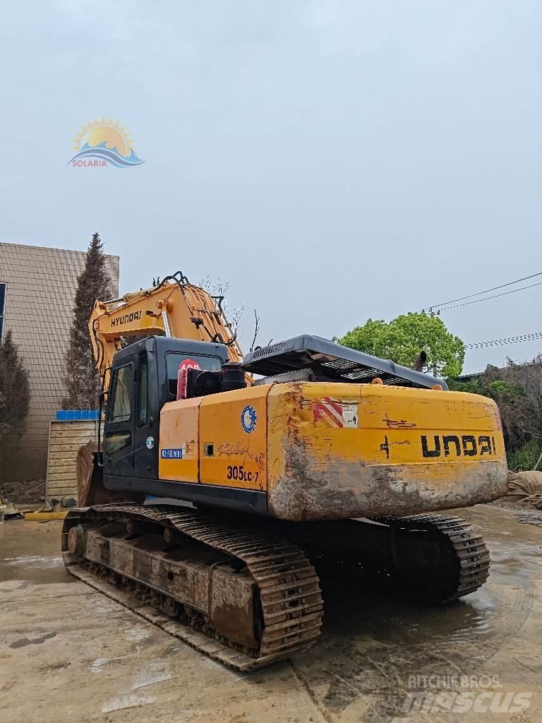 Hyundai R305LC-7 حفارات زحافة