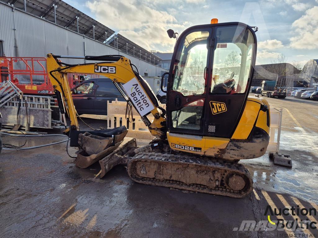 JCB 8026 CTS حفارات صغيرة أقل من 7 طن (حفارات صغيرة)
